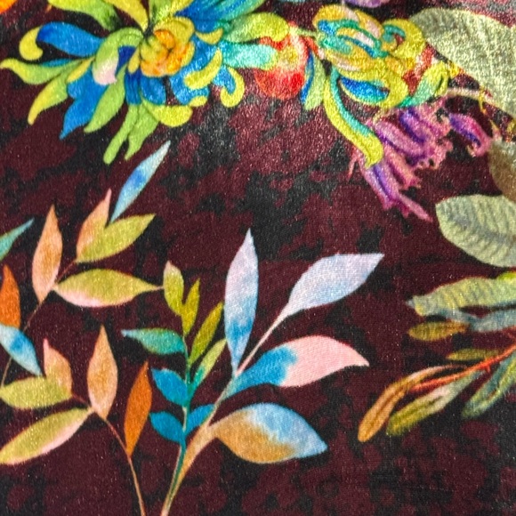 Johnny Was Kimono velvet floral and geometric burnout pattern - Size XL - Picture 15 of 16